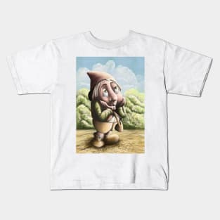 The sad elf Kids T-Shirt